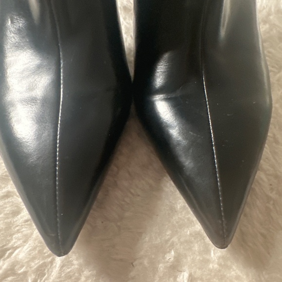 Jeffrey Campbell Black Slouchy Guillaume Modern Point Toe Boot Size 8.5 - Picture 5 of 5